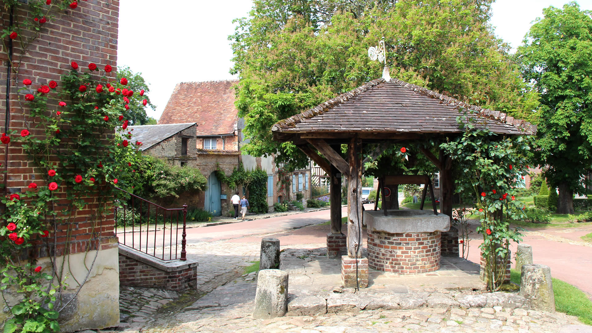 Visiter le village Gerberoy l'un des plus beaux villages de France