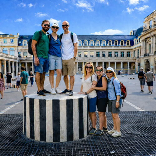 jardins palais royal paris buren suite voyage discovery