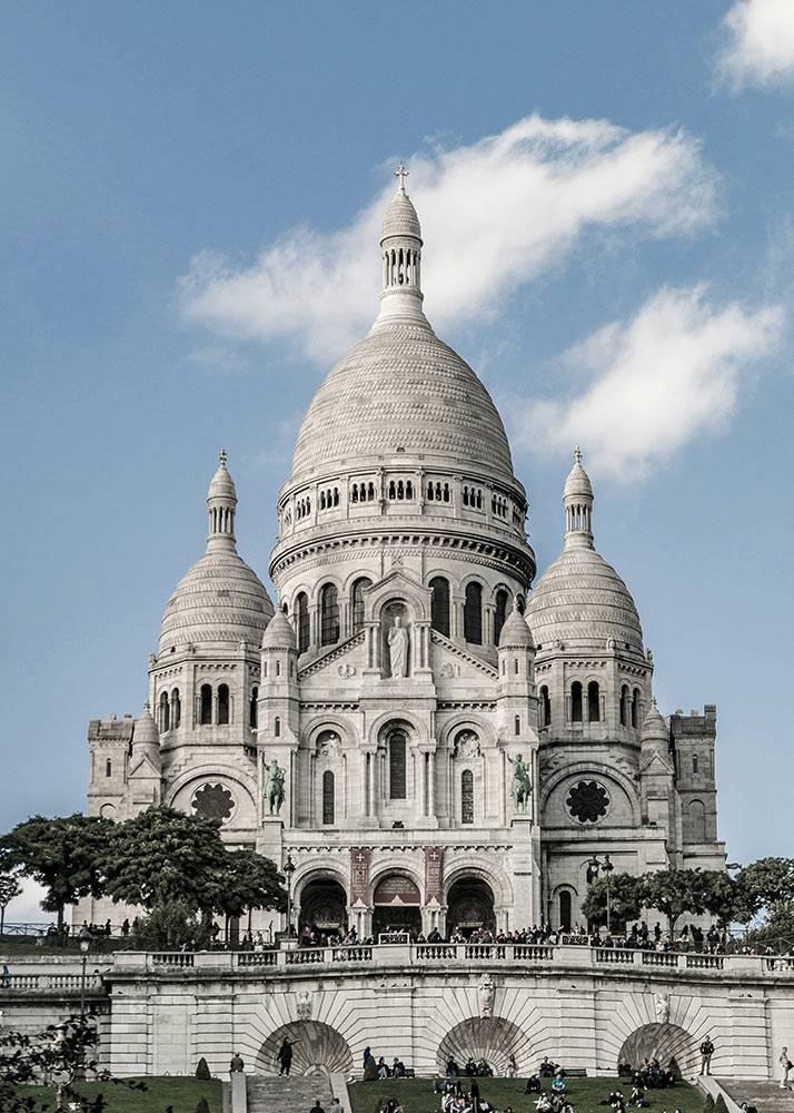 Monmartre- le Sacré Coeur à Paris