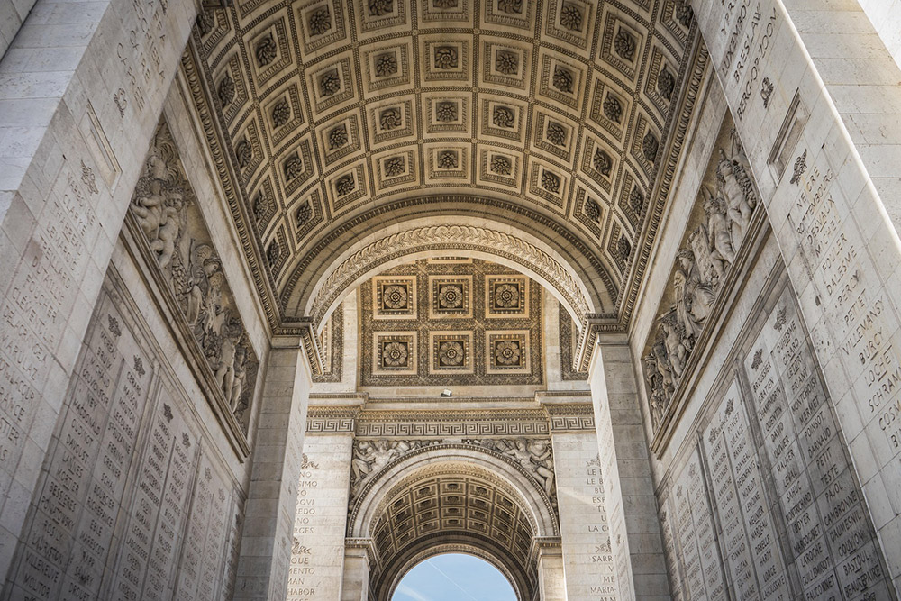 L'Arc de Triomphe à Paris