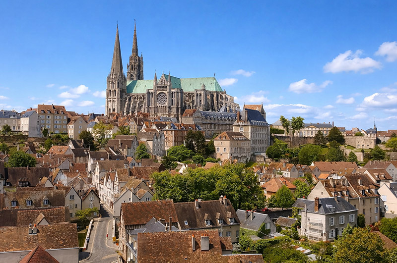 Chartres Cathedral, a masterpiece of Gothic architecture