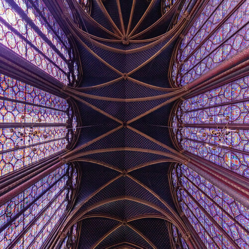 Les vitraux de la Sainte Chapelle à Paris