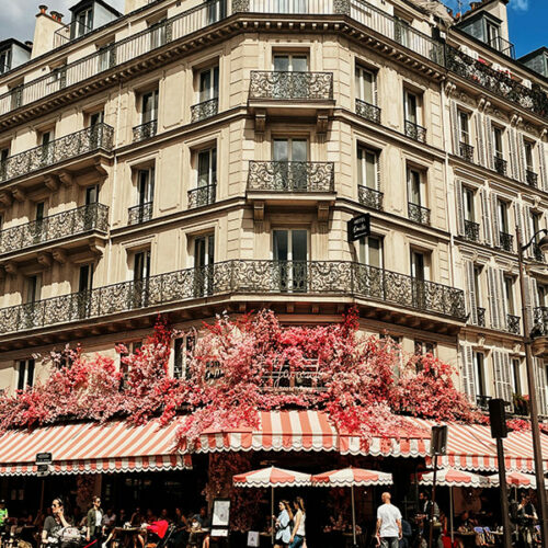 A café   Le Marais, Paris