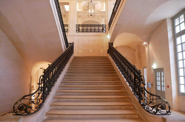 Escalier d'un Hôtel particulier - Le Marais, Paris