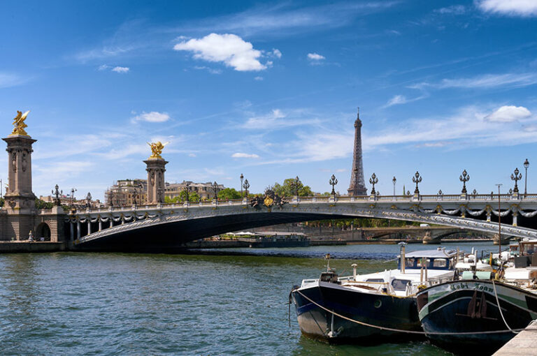 Croisière sur la Seine : Pont Alexandre III