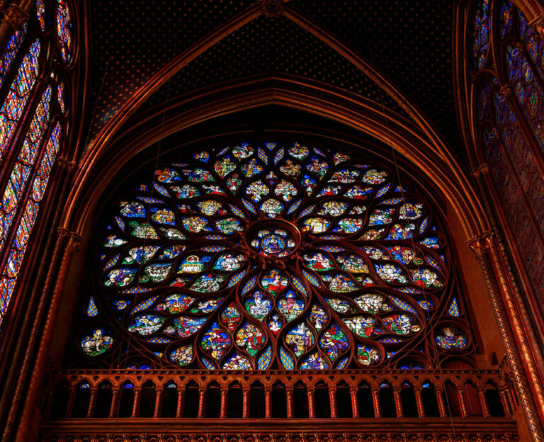 Sainte-Chapelle Paris - rosace